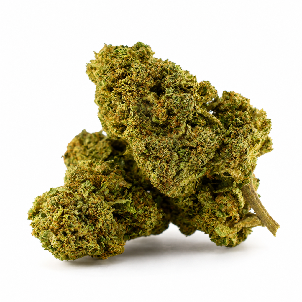 Sweet Leaf flor CBD premium de Green Nap con cogollos resinosos y alto contenido en CBD